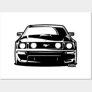 S197 2004-2009 Ford Mustang Posters and Art
